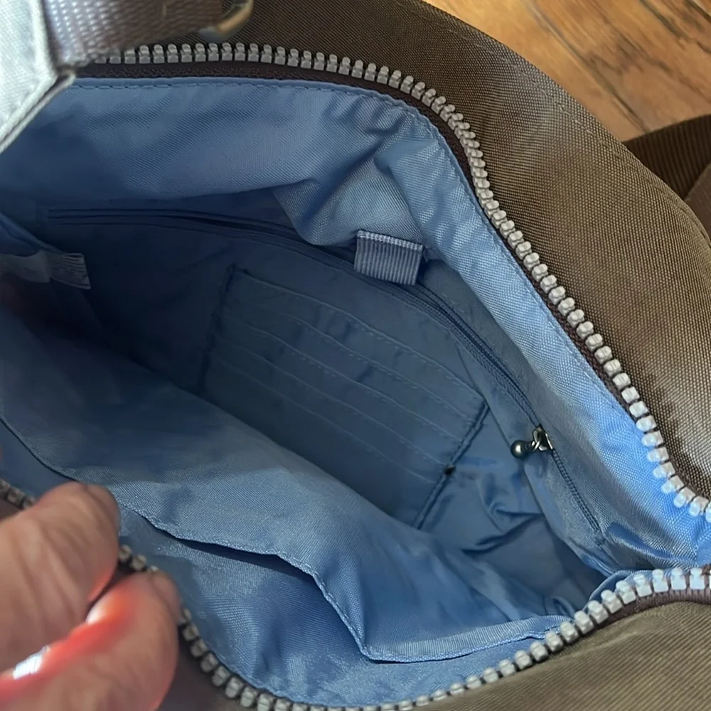 Baggallini Charcoal Messenger Bag